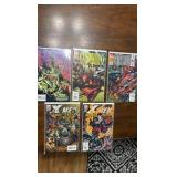 X-Men Comic Book Lot, 5 Marvel Comics