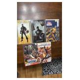 Captain America Comic Book Lot, 5 Marvel Comics
