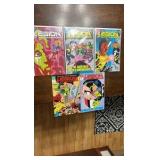 The Legion of Super Heroes DC Comic Book Lot, #’s 16,19,20,21,22
