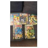 Legion of Super Heroes Comic Book Lot, Issues 23,24,25,33,34 DC Comics