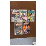 Legion of Super Heroes Comic Book Lot, DC Comics Issues 39,40,41,42,43