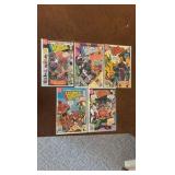 Legion of Super Heroes Comic Book Lot, DC Comics Issues 269,272,273,274,275