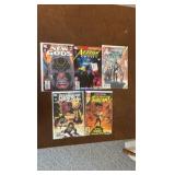 DC Comic Books Lot, 5 Different Comics