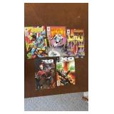 Valiant Comic Book Collection, 5 comics