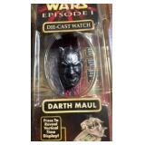 Darth Maul Star Wars Episode 1 The Phantom Menace Die-Cast Watch Sealed