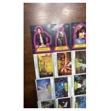 1978 Battlestar Galactica Trading Cards, 28 Cards and Stickers