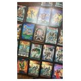 1991 Monster in My Pocket Trading Card Collection, 34 Cards total