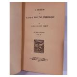 A Memoir of Ralph Waldo Emerson - James Elliot Cabot - 2 Volumes, Vol. II, Riverside Press 1887