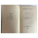 Obiter Dicta (Second Series) - Augustine Birrell