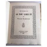 As You Like It - Roycroft Shop Edition, 1903 - Shakespeare, Hardcover