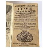 Clavis Linguae Sanctae Veteris Testamenti - Christiani Stockii