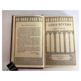 The Readers Library Lena Rivers - Mary J. Holmes - 1923 Kingsport Press Edition