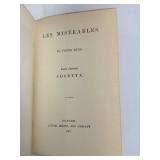 Les Misérables Vol II Cosette - Victor Hugo (1907) Boston Edition, Little, Brown and Company.