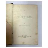 The Song of Hiawatha - Henry Wadsworth Longfellow (1855) Ticknor & Fields, Boston