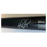 David Ortiz Autograph Bat - Rawlings Big Stick Professional Model