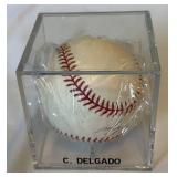 Carlos Delgado Signed Baseball - Official AL Rawlings Ball with Autograph