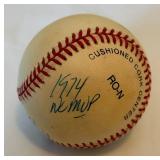 Steve Garvey Autographed Baseball - 1974 MVP Inscription