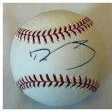 Yu Darvish Autographed Rawlings MLB Baseball in Display Case