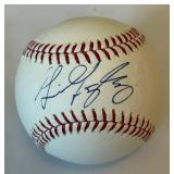 Gio Gonzalez Signed MLB Baseball - Official Major League Baseball in Display Cube