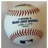 Gio Gonzalez Signed MLB Baseball - Official Major League Baseball in Display Cube