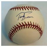 Terry  Francona Autographed MLB Baseball - Official Major League Baseball - Rawlings