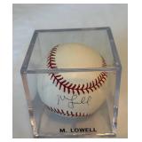 Mike Lowell Autographed MLB Baseball - Official Major League Baseball