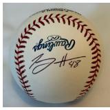 Tommy Hanson Autographed Baseball - Rawlings Official MLB Selig Ball