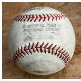 Tony Kubek Signed Baseball Rawlings ONLB White Ball New York Yankees