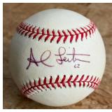 Al Leiter Signed Baseball Rawlings OALB Budig Ball