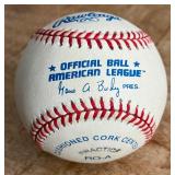Al Leiter Signed Baseball Rawlings OALB Budig Ball