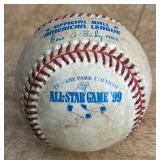 1999 MLB All-Star Game Boston Red Sox Fenway Park Edition Official Ball Rawlings OALB Budig