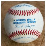 Ben Grieve Signed Baseball Rawlings OALB Budig Ball