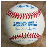 Troy Glaus Signed Baseball Rawlings OALB Budig Ball