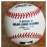 Kazuhiro Sasaki Signed Baseball Rawlings OMLB Selig Ball