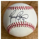 Henry Blanco Signed Baseball Rawlings OMLB Selig Ball
