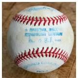 Corey Koskie Signed Baseball Rawlings OALB Budig Ball Minnesota Twins