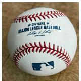 Jose Cruz Signed Baseball Rawlings OMLB Selig Ball