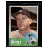 Mickey Mantle 1963 Topps #200 Vintage Baseball Card