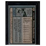 Rickey Henderson RC 1980 Topps #482 Vintage Baseball Card