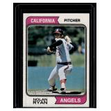 Nolan Ryan 1974 Topps #20 Vintage Baseball Card - Nice! Gradeable!