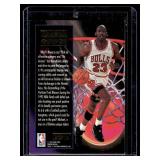 Michael Jordan Insert 1993-94 Fleer Ultra Inside Out #4 Basketball Card