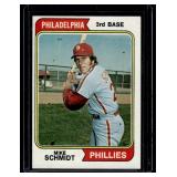 Mike Schmidt 2nd Year 1974 Topps #283 Vintage Baseball Card