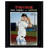 Max Kepler On-Card Auto Topp Certified 2020 Heritage #ROA-MK Minnesota Twins Baseball Card