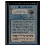 Bo Jackson RC 1988 Topps # 327 Rookie Football Card