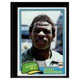 Rickey Handerson 2nd Year 1981 Topps #260 Vintage Baseball Card