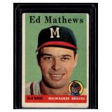 Ed Mathews 1958 Topps #440 Vintage Baseball Card
