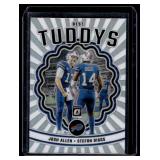 Josh Allen Silver Holo Best Tuddys Insert 2023 Donruss Optic #BT-JS Football Card