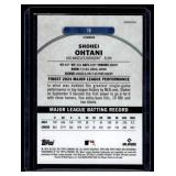 Shohei Ohtani Topps Finest Refractor 2025 #16 Baseball Card