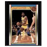 Magic Johnson 1988 Fleer Sticker All_Star #123 Vintage Basketball Card