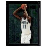 Kevin Garnett RC Insert 1996 Fleer Metal #4 Rookie Minnesota Timberwolves Basketball Card